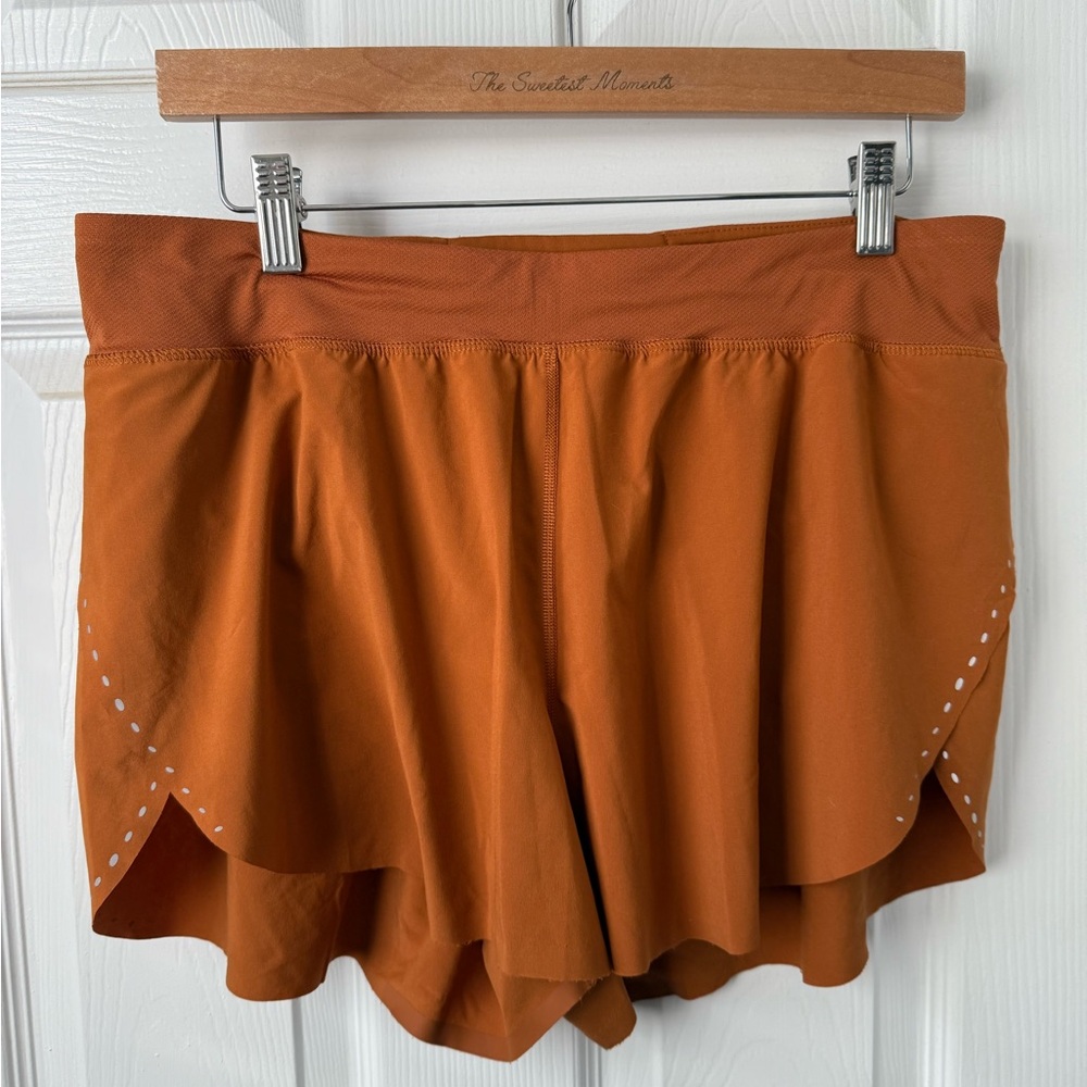 lululemon athletica Orange Athletic Shorts